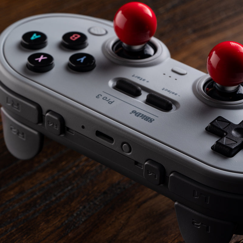 8BitDo Pro 3 Bluetooth Gamepad - Controller Design for Streamlined Gaming Sessions