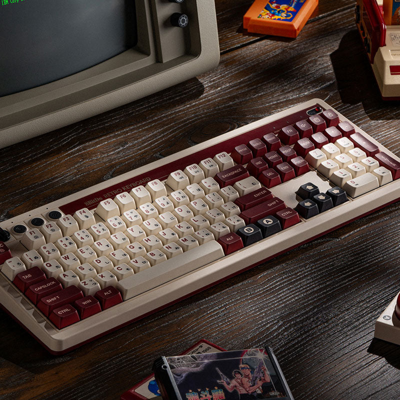 8BitDo Retro 108 Mechanical Keyboard - Keyboard Edition with Practical Mechanical Controls