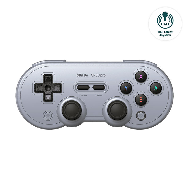8BitDo SN30 Pro (Hall Effect Joystick) - Controller Design for Streamlined Gaming Sessions