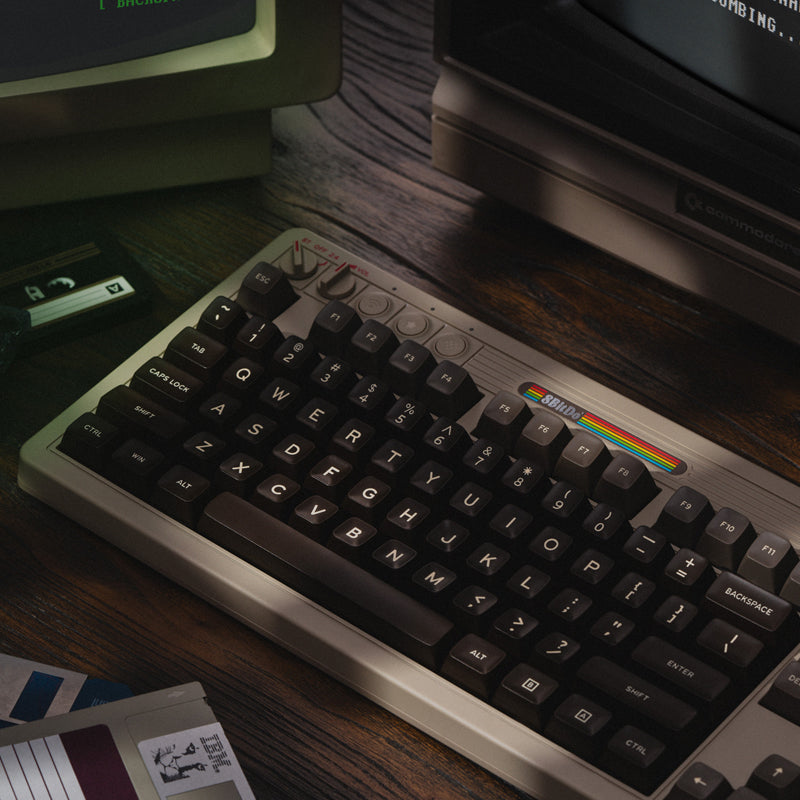 8BitDo Retro Mechanical Keyboard - Keyboard Edition with Practical Mechanical Controls
