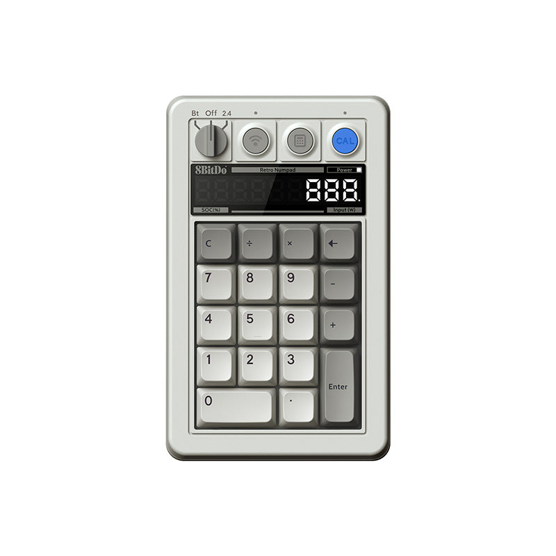 8BitDo Retro 18 Mechanical Numpad - Keyboard Edition with Practical Mechanical Controls
