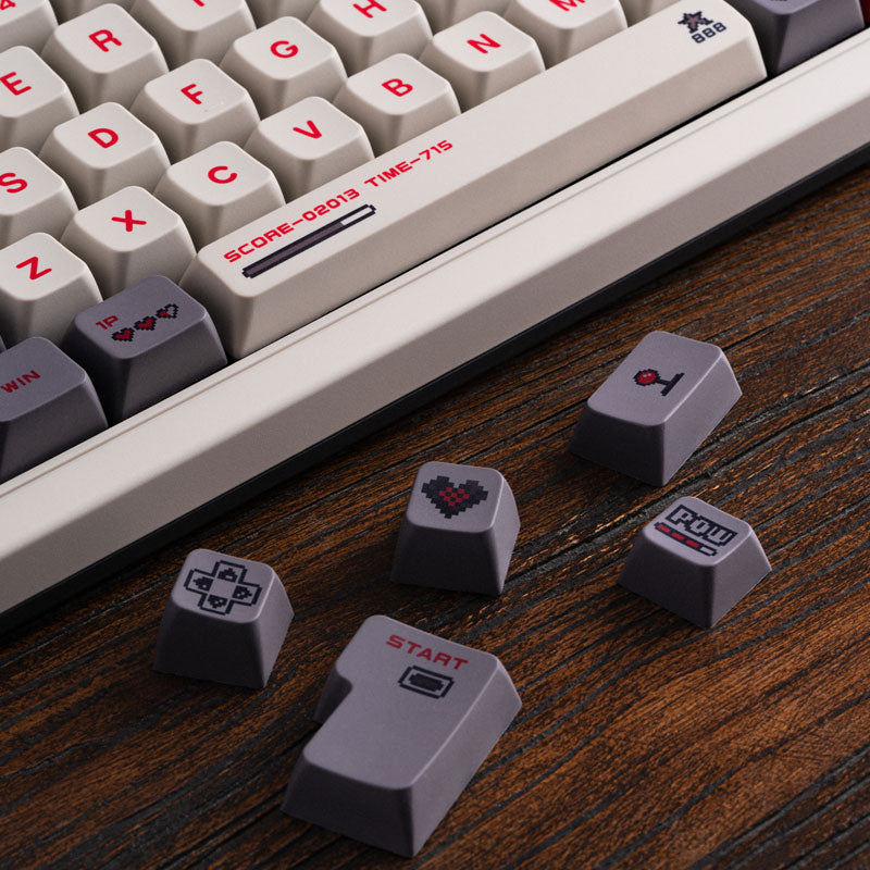 8BitDo Retro Keycaps - Keyboard Styling Set for Supported Mechanical Keys