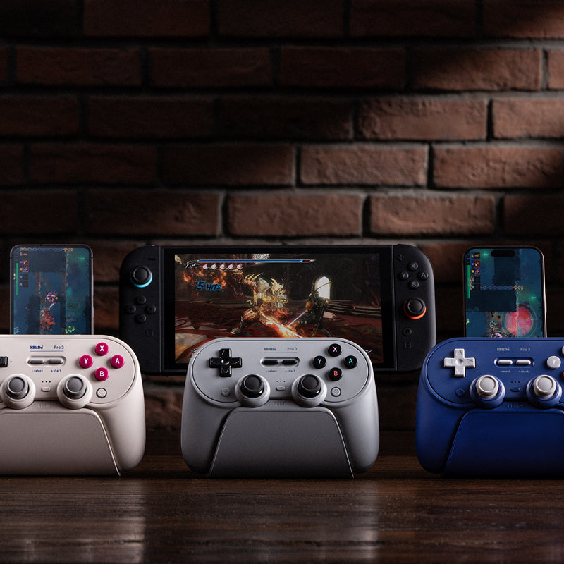 8BitDo Pro 3 Bluetooth Gamepad - Controller Design for Streamlined Gaming Sessions