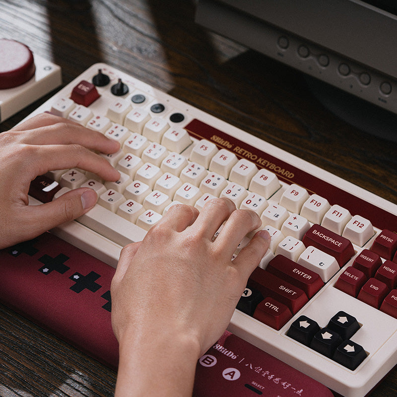8BitDo Retro Mechanical Keyboard - Keyboard Edition with Practical Mechanical Controls