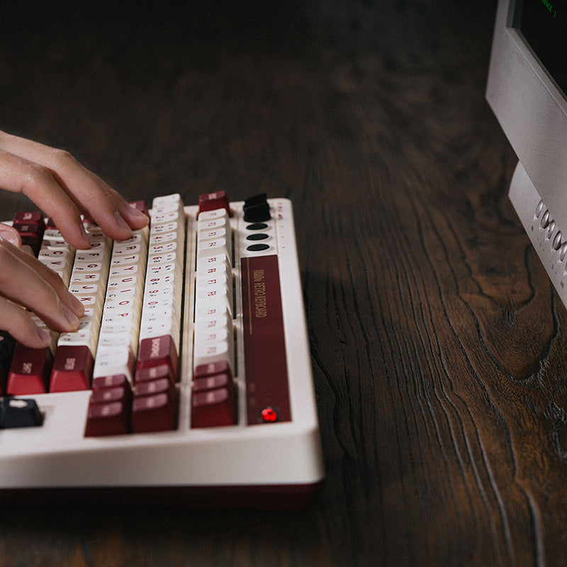 8BitDo Retro Mechanical Keyboard - Keyboard Edition with Practical Mechanical Controls