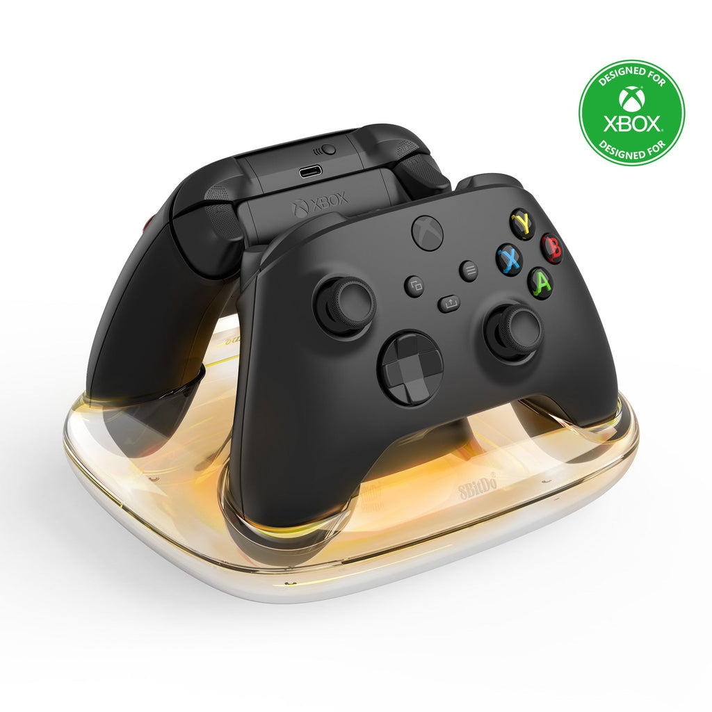 8BitDo Dual Charging Dock for Xbox wireless controllers - Controller Charge Stand for Everyday Setups