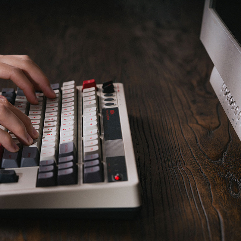 8BitDo Retro Mechanical Keyboard - Keyboard Edition with Practical Mechanical Controls