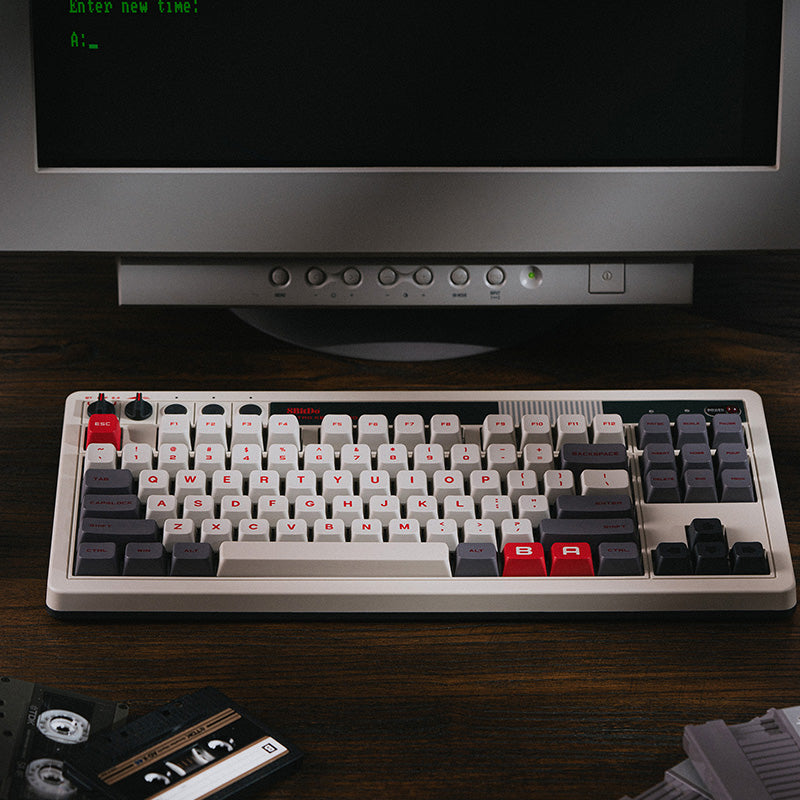 8BitDo Retro Mechanical Keyboard - Keyboard Edition with Practical Mechanical Controls