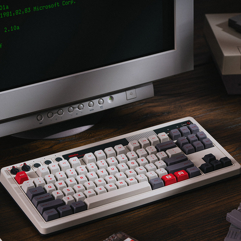 8BitDo Retro Mechanical Keyboard - Keyboard Edition with Practical Mechanical Controls
