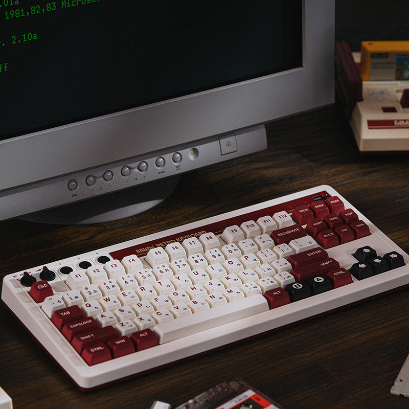 8BitDo Retro Mechanical Keyboard - Keyboard Edition with Practical Mechanical Controls