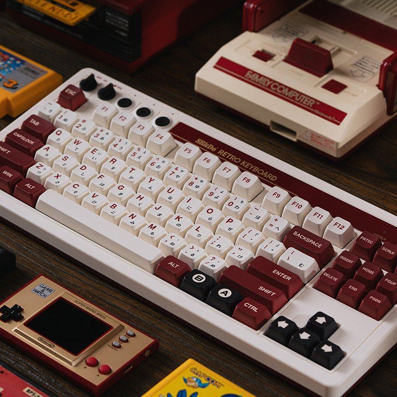 8BitDo Retro Mechanical Keyboard - Keyboard Edition with Practical Mechanical Controls