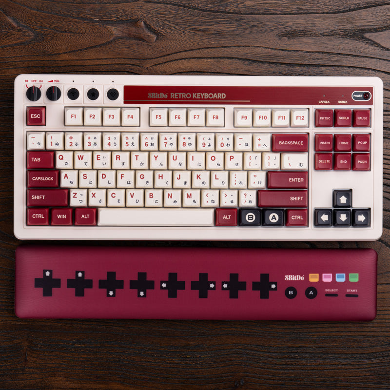 8BitDo Wrist Rest for Keyboards - Keyboard Comfort Rest for Daily Desktop Setups