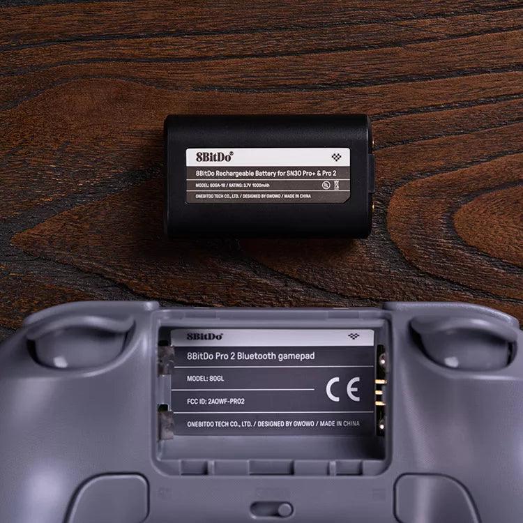 8BitDo Battery Pack for SN30 Pro+ Pro 2 - Battery Pack Collection for Compatible 8BitDo Devices