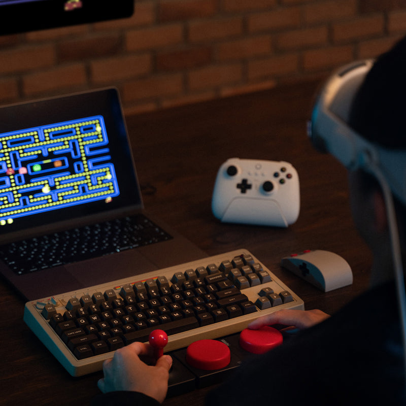 8BitDo Retro Mechanical Keyboard - Keyboard Edition with Practical Mechanical Controls