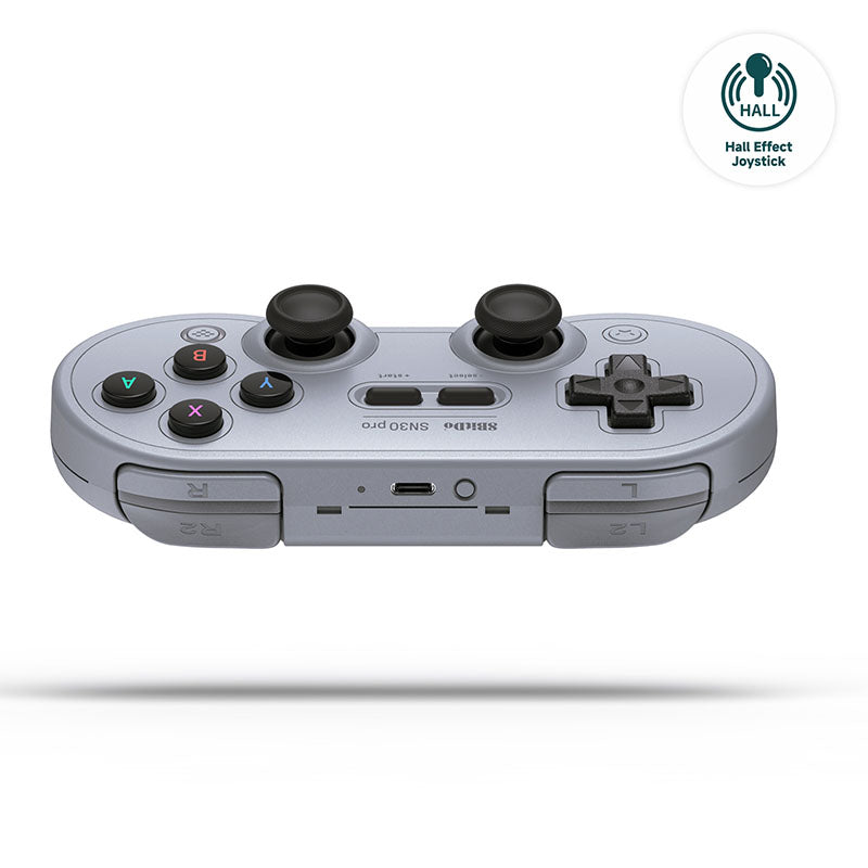 8BitDo SN30 Pro (Hall Effect Joystick) - Controller Design for Streamlined Gaming Sessions