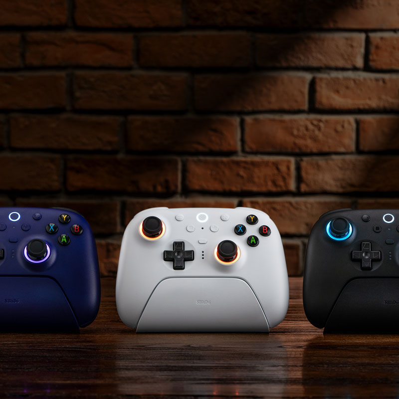 8BitDo Ultimate 2 Wireless Controller - Controller Design for Streamlined Gaming Sessions