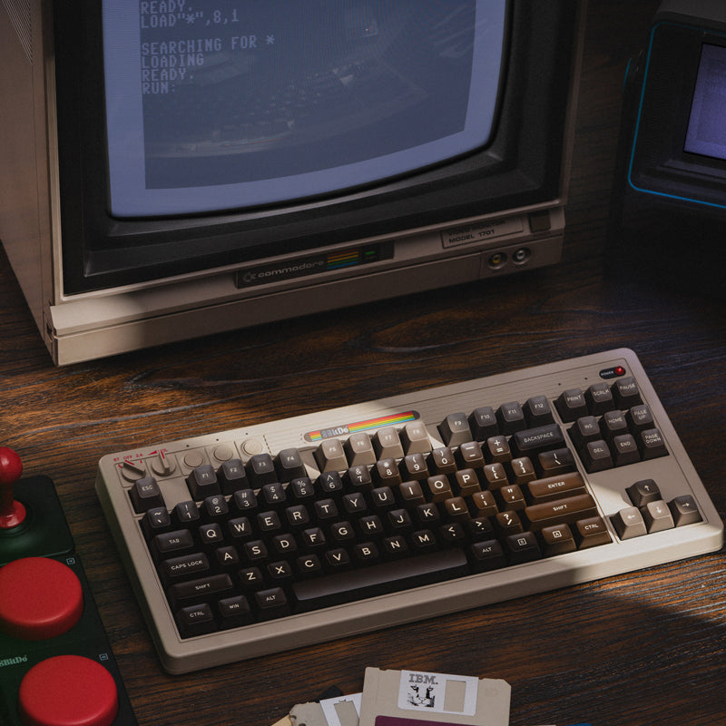 8BitDo Retro Mechanical Keyboard - Keyboard Edition with Practical Mechanical Controls