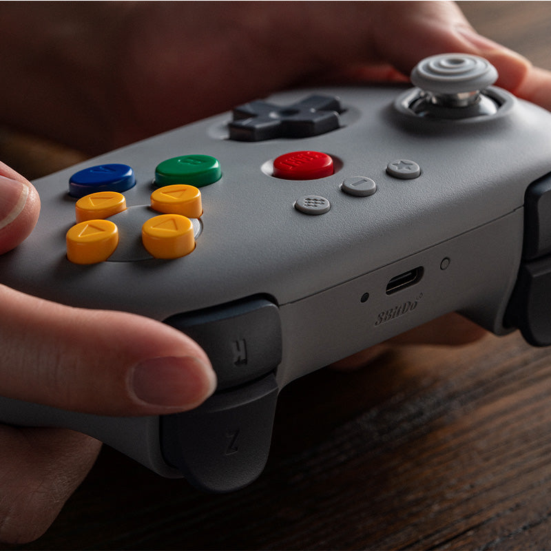 8BitDo 64 Bluetooth Controller for Analogue 3D - Controller Design for Streamlined Gaming Sessions
