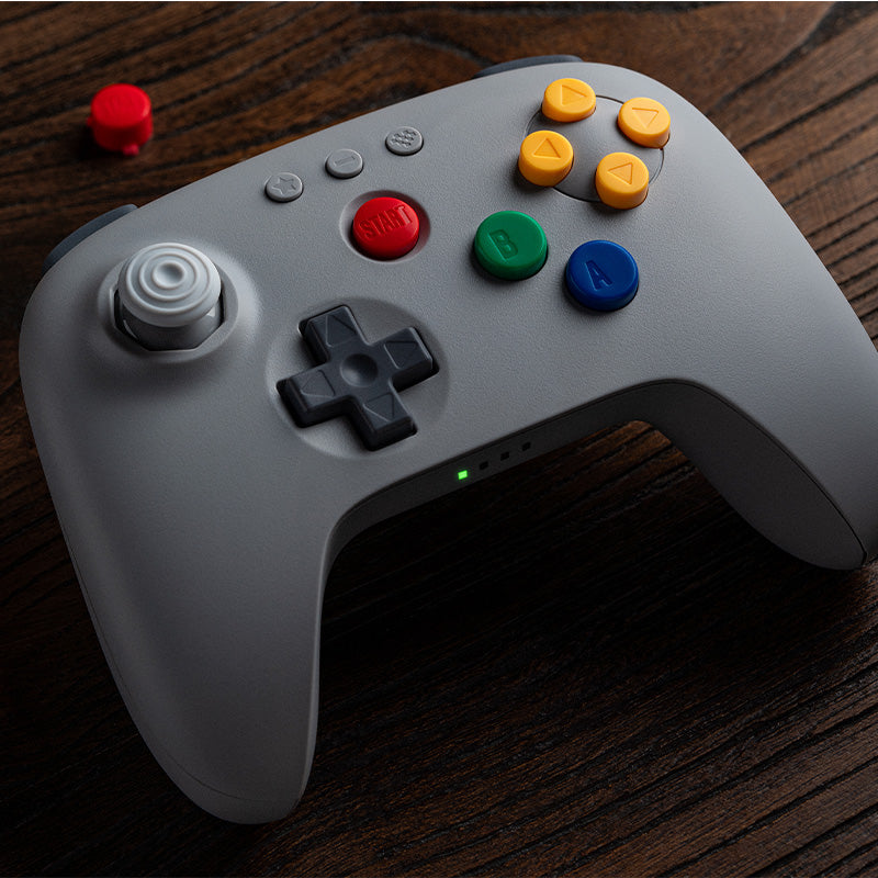 8BitDo 64 Bluetooth Controller for Analogue 3D - Controller Design for Streamlined Gaming Sessions
