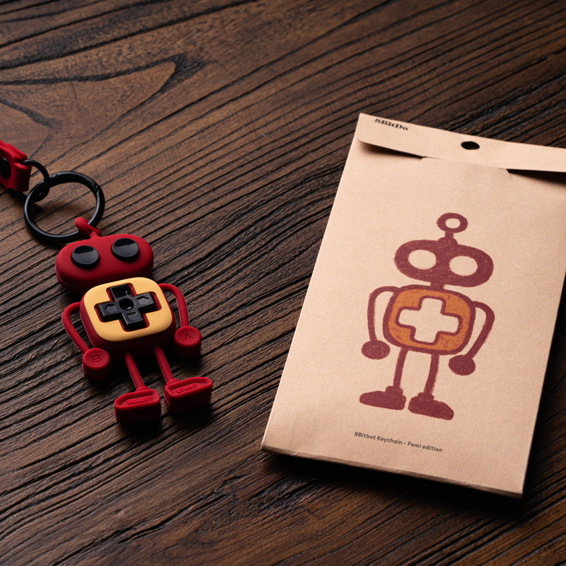 8BitDo 8Bitbot Keychain - Compact Character Keychain Edition