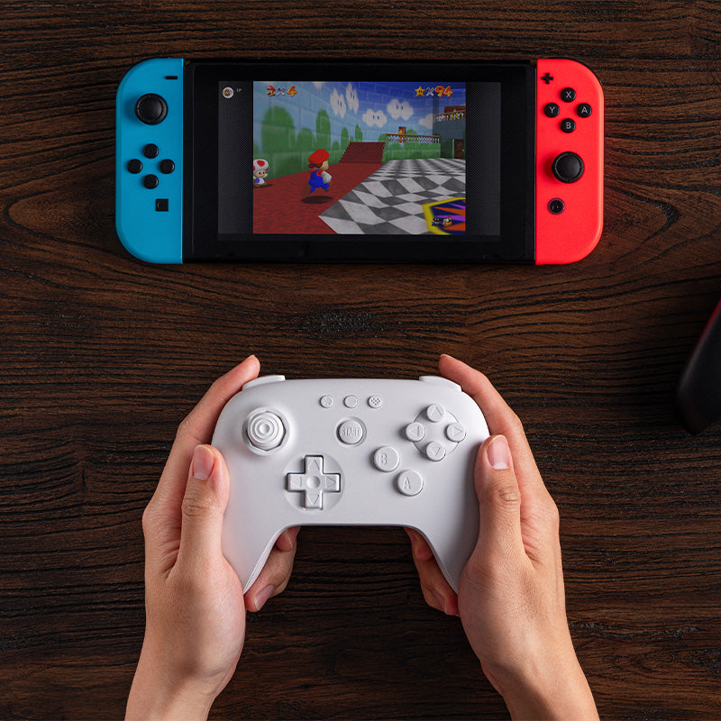 8BitDo 64 Bluetooth Controller for Analogue 3D - Controller Design for Streamlined Gaming Sessions