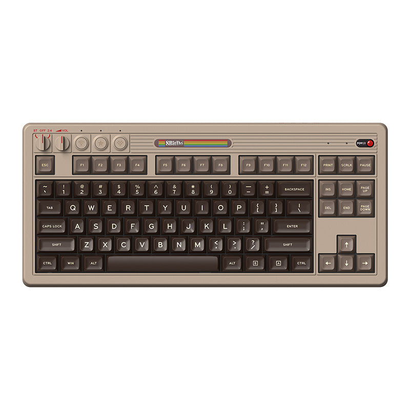 8BitDo Retro Mechanical Keyboard - Keyboard Edition with Practical Mechanical Controls