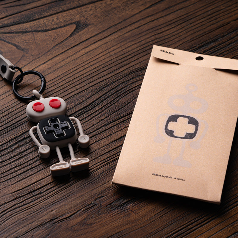 8BitDo 8Bitbot Keychain - Compact Character Keychain Edition