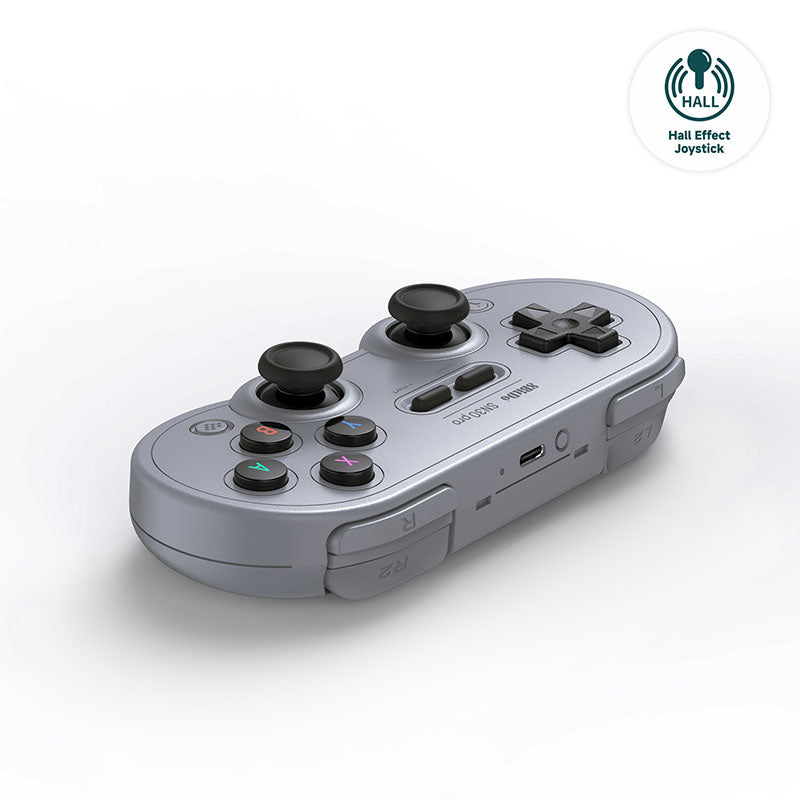 8BitDo SN30 Pro (Hall Effect Joystick) - Controller Design for Streamlined Gaming Sessions