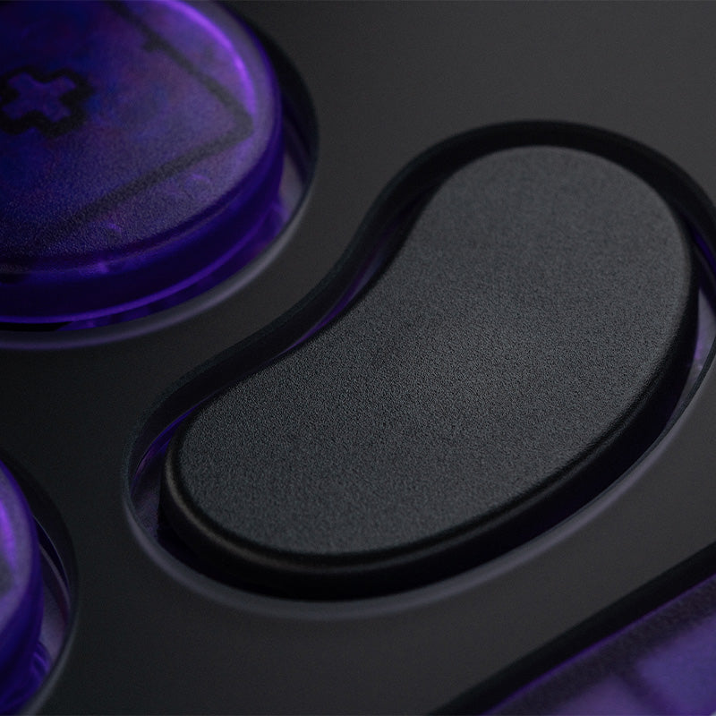 8BitDo Arcade Controller - Transparent Purple Signature Edition - Arcade Controller for Flexible Play Sessions