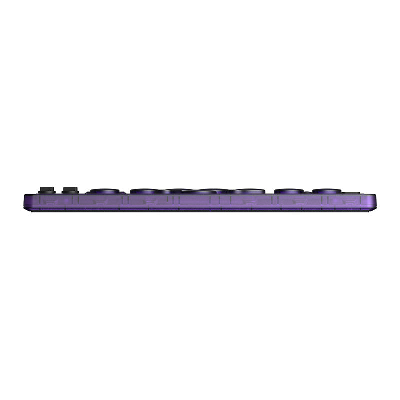 8BitDo Arcade Controller - Transparent Purple Signature Edition - Arcade Controller for Flexible Play Sessions