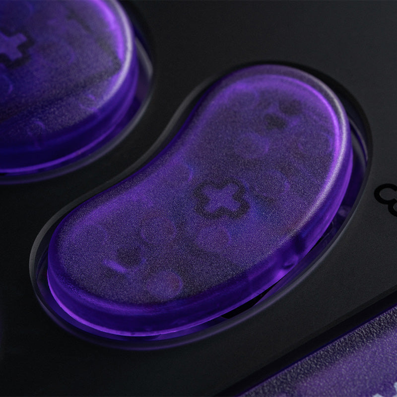 8BitDo Arcade Controller - Transparent Purple Signature Edition - Arcade Controller for Flexible Play Sessions