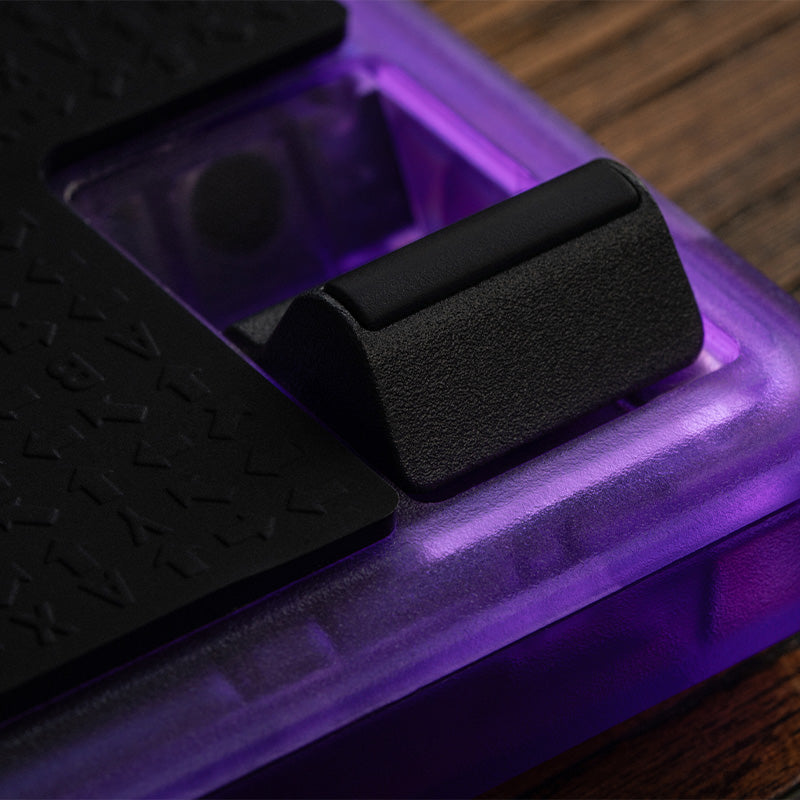 8BitDo Arcade Controller - Transparent Purple Signature Edition - Arcade Controller for Flexible Play Sessions