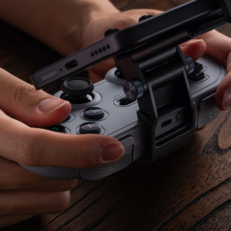 8BitDo Mobile Clip for SN30 Pro - Controller Clip Edition for Phone-Based Play