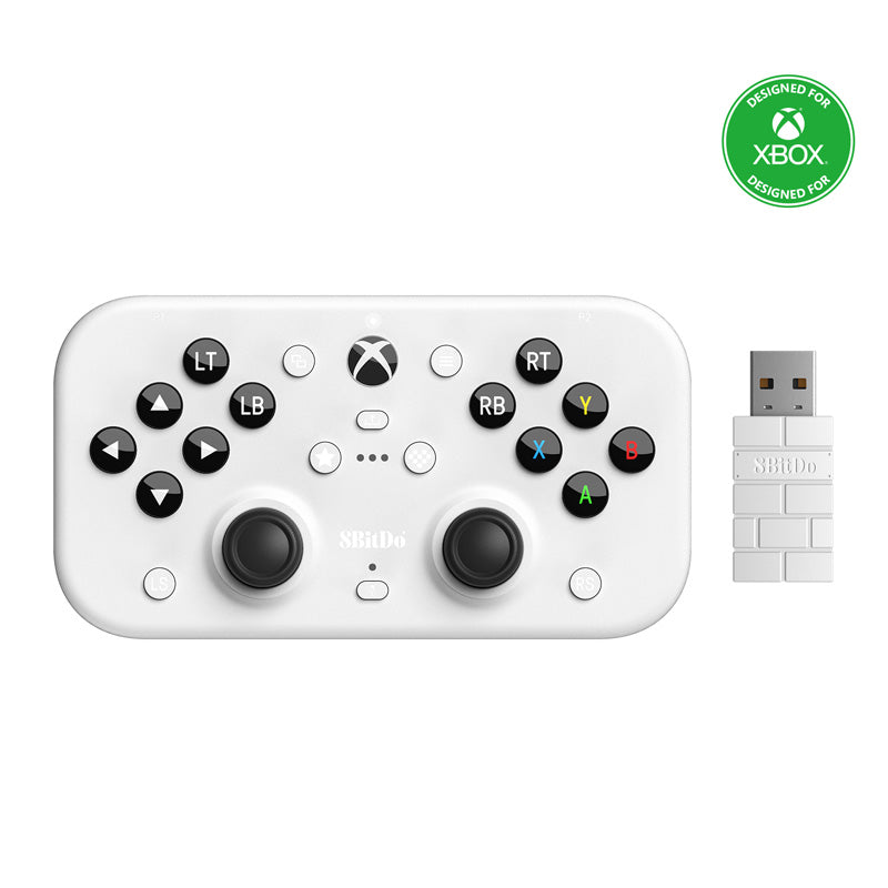 8BitDo Lite SE 2.4G Wireless Controller for Xbox - Controller Design for Streamlined Gaming Sessions