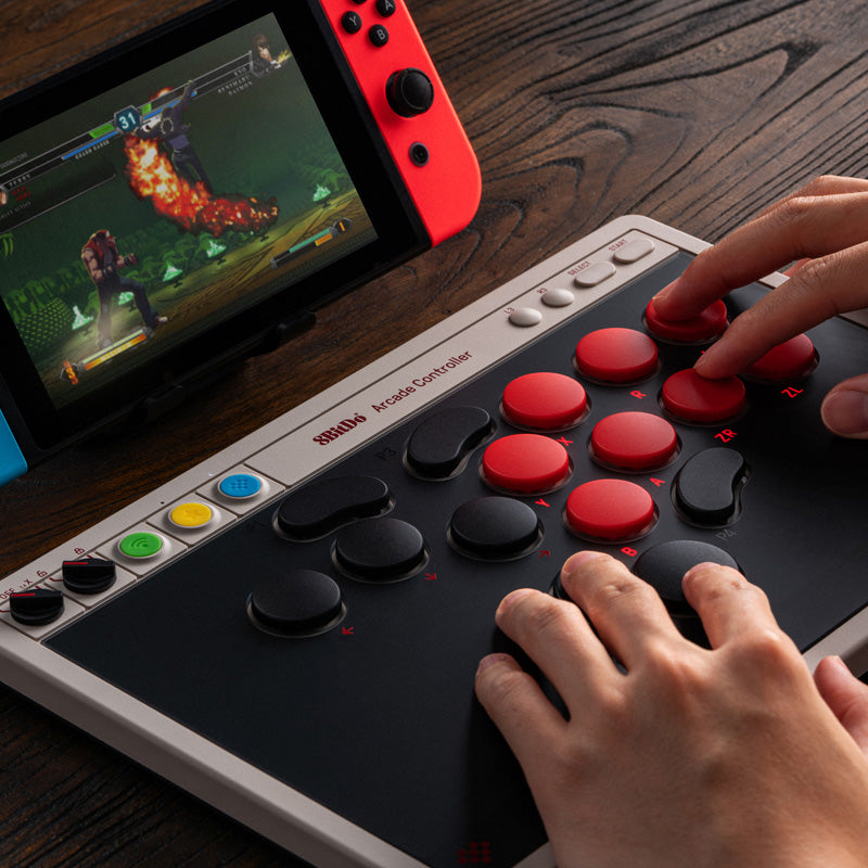 8BitDo Arcade Controller - Arcade Controller for Flexible Play Sessions