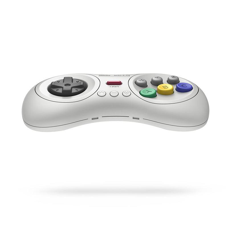8BitDo M30 2.4G Controller for Sega Genesis Mini & Mega Drive Mini - Controller Design for Streamlined Gaming Sessions