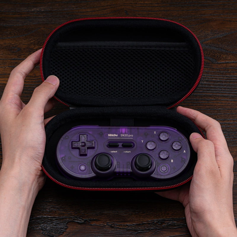 8Bitdo Classic Controller Travel Case (Medium) - Travel Storage Collection for Compatible Controllers