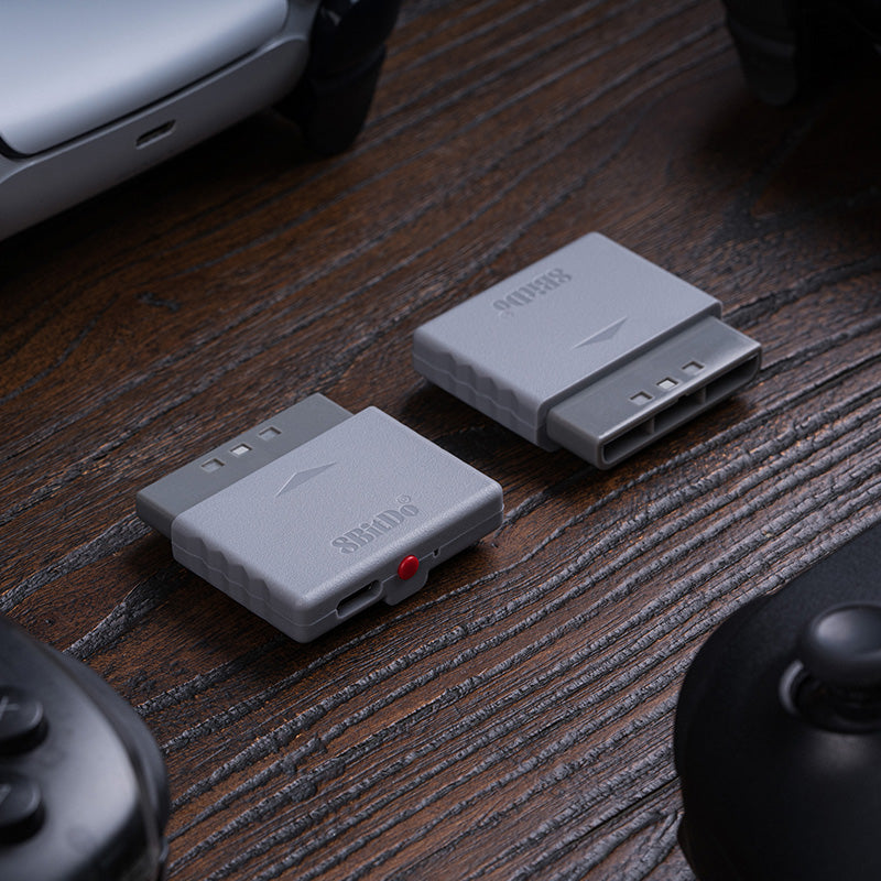 8BitDo Retro Receiver for PS1 PS2 - Adapter Design for Flexible Gaming Connections