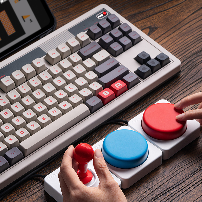 8BitDo Keyboard Extensions - Super Buttons Super ABXY Super Stick - Keyboard Extension Design for Compatible Models