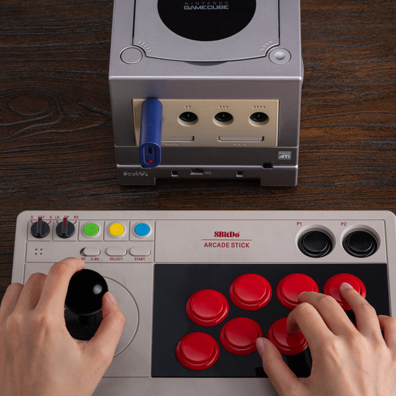 8BitDo Retro Receiver for NGC - Adapter Design for Flexible Gaming Connections