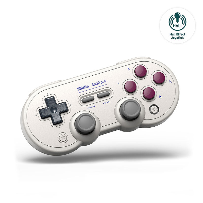 8BitDo SN30 Pro (Hall Effect Joystick) - Controller Design for Streamlined Gaming Sessions