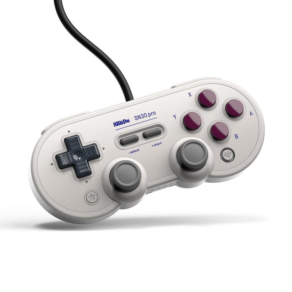 8BitDo SN30 Pro Wired Controller - Controller Design for Streamlined Gaming Sessions