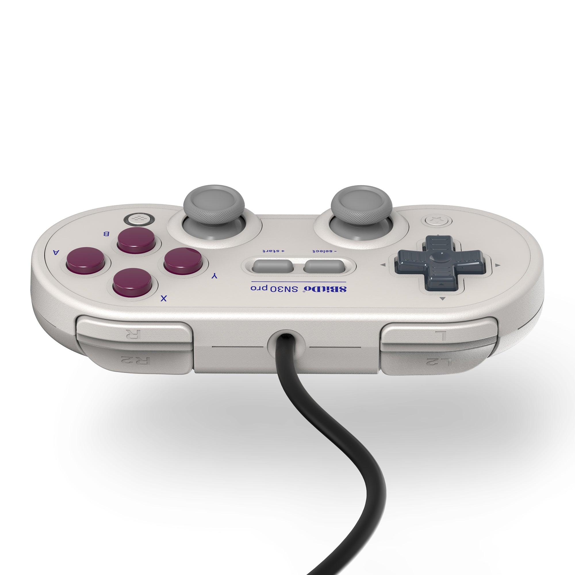8BitDo SN30 Pro Wired Controller - Controller Design for Streamlined Gaming Sessions