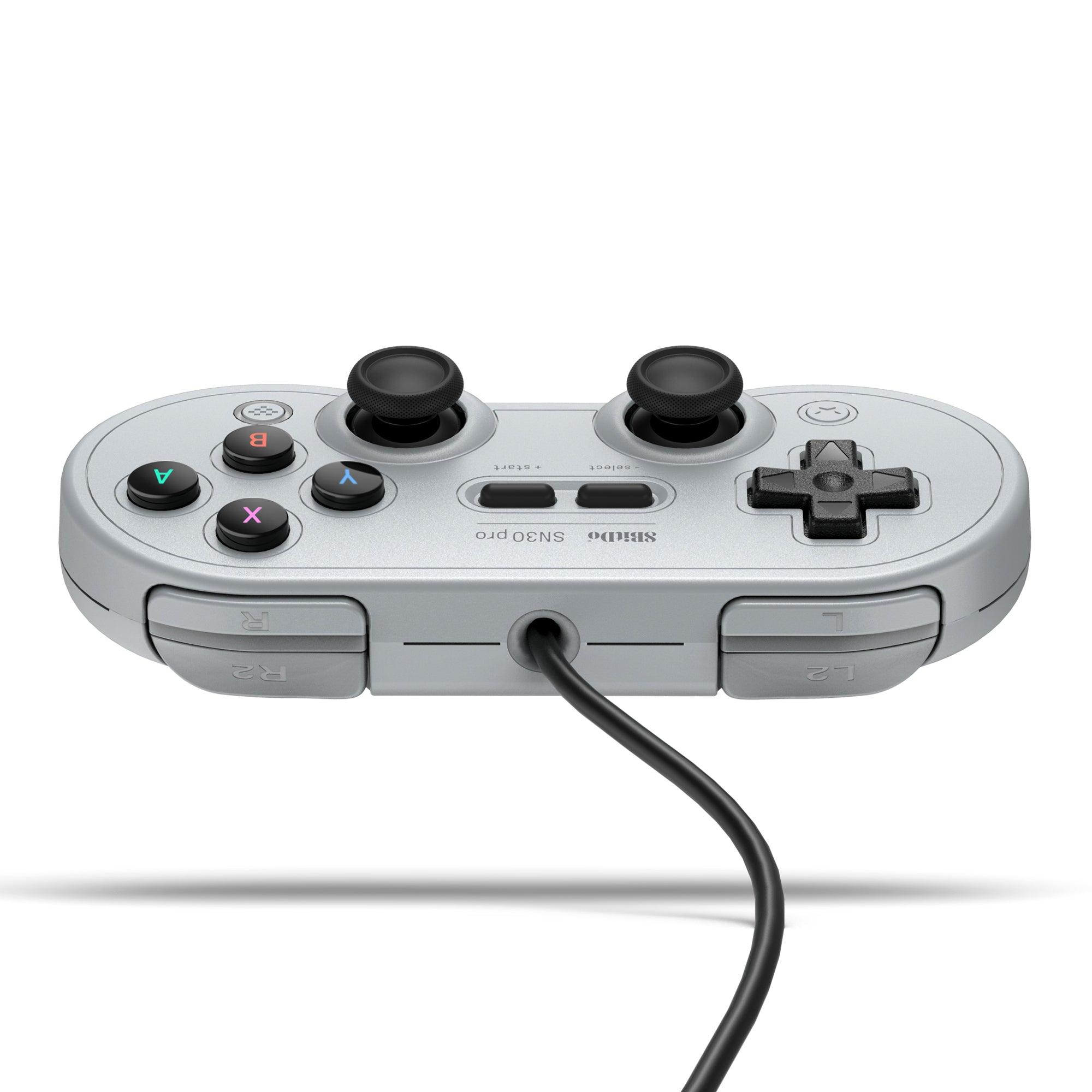 8BitDo SN30 Pro Wired Controller - Controller Design for Streamlined Gaming Sessions