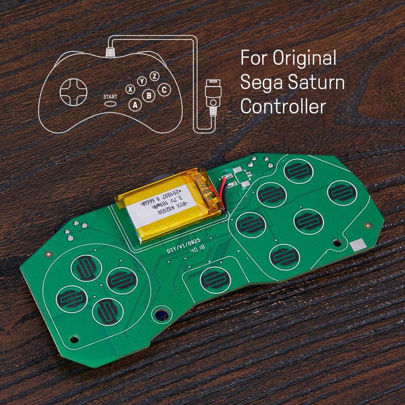 8BitDo Mod Kit for Original Sega Saturn Controller - Controller Modification Set for Compatible Hardware