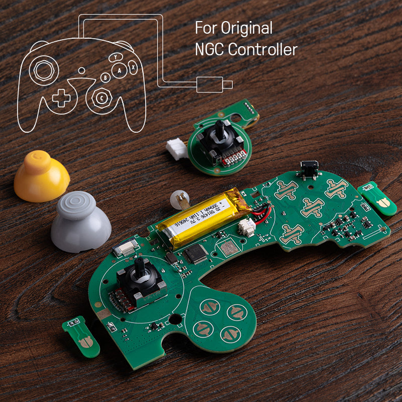 8BitDo Mod Kit for Original NGC Controller - Controller Modification Set for Compatible Hardware