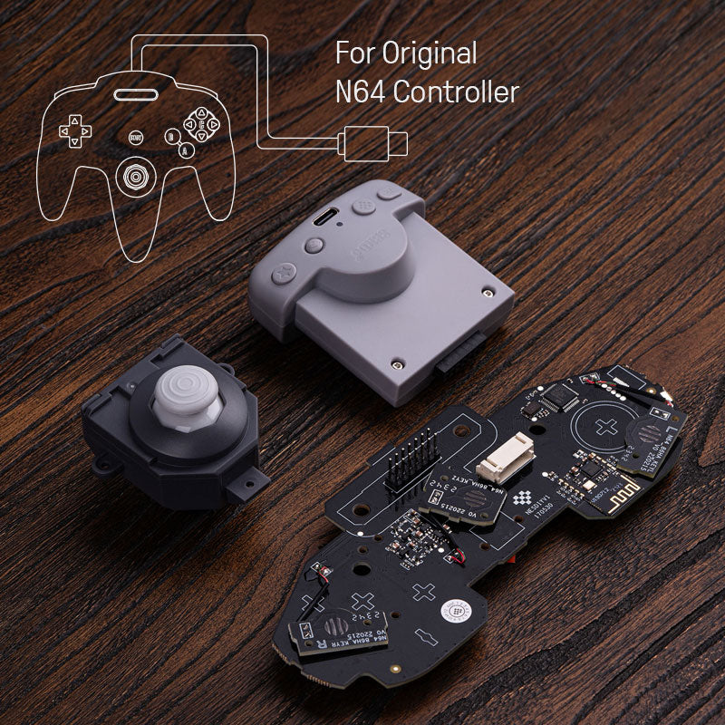 8BitDo Mod Kit for Original N64 Controller - Controller Modification Set for Compatible Hardware