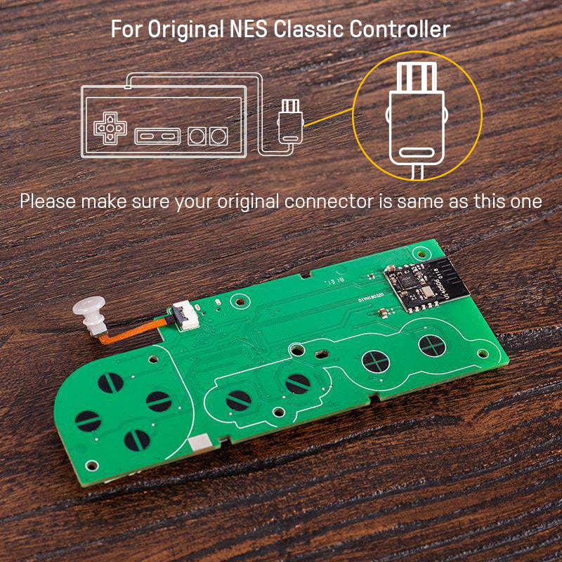8BitDo Mod Kit for NES Classic Edition Controller (Classic) - Controller Modification Set for Compatible Hardware