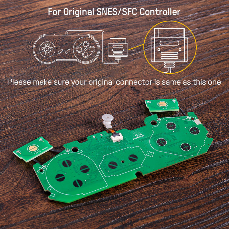 8BitDo Mod Kit for Original SNES/SFC Controller（Original） - Controller Modification Set for Compatible Hardware